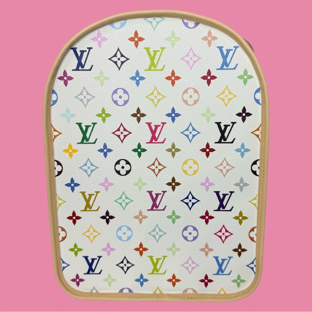 Louis Vuitton White Multicolor Sac Chien - Picture 6 of 13